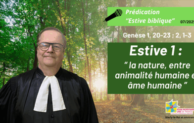Estive 1 : la nature, entre animalité humaine et âme humaine